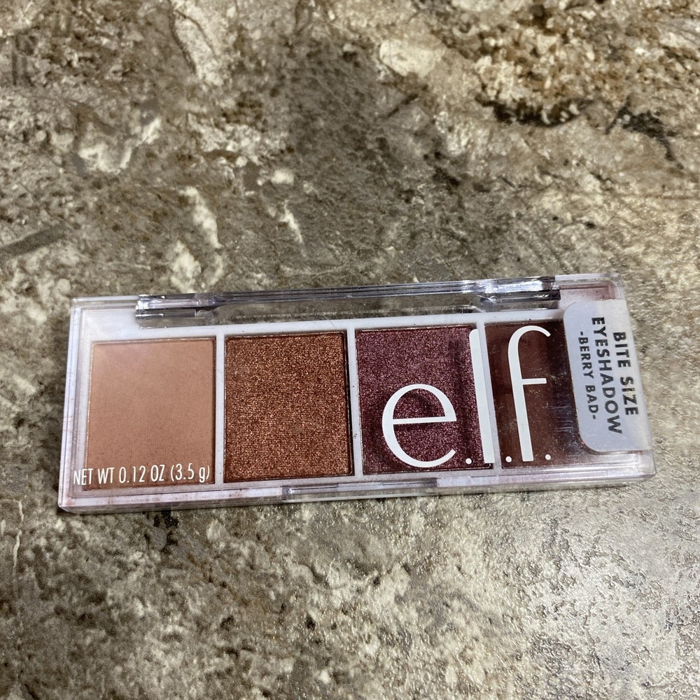 1 E.L.F. Bite Size Eyeshadow‎ Eye Shadow - Creamy & Blendable Berry Bad